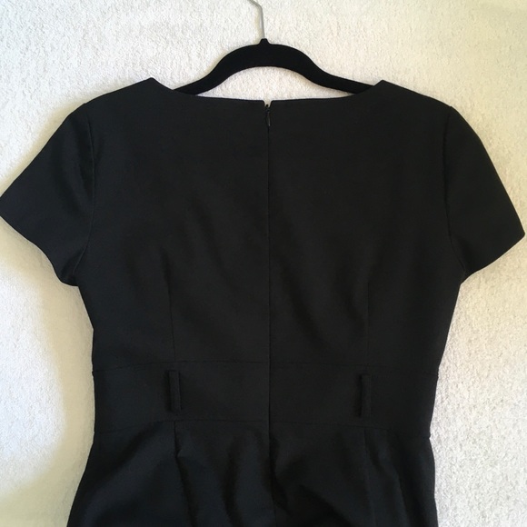 ❌ Tahari Black & Gray Ombré Sheath Dress - Picture 4 of 8